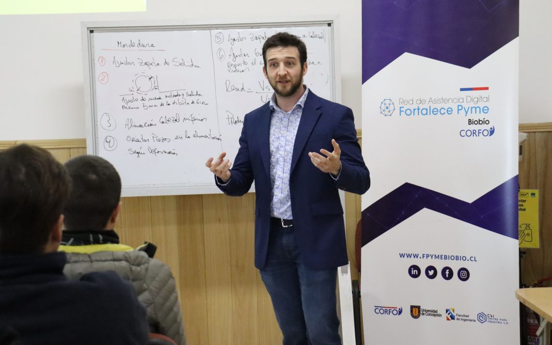 Ocho pymes madereras del Biobío se capacitan en técnicas de trabajo con madera