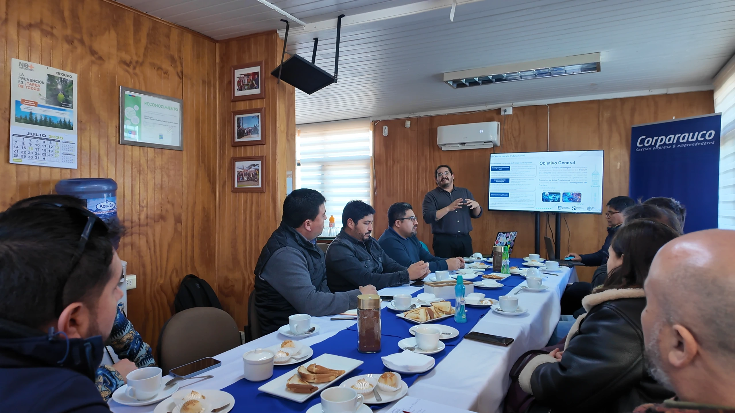 Reuniones Corparauco: Diagnóstico Tecnológico y Alianzas para Fortalecer Empresas en la Provincia de Arauco