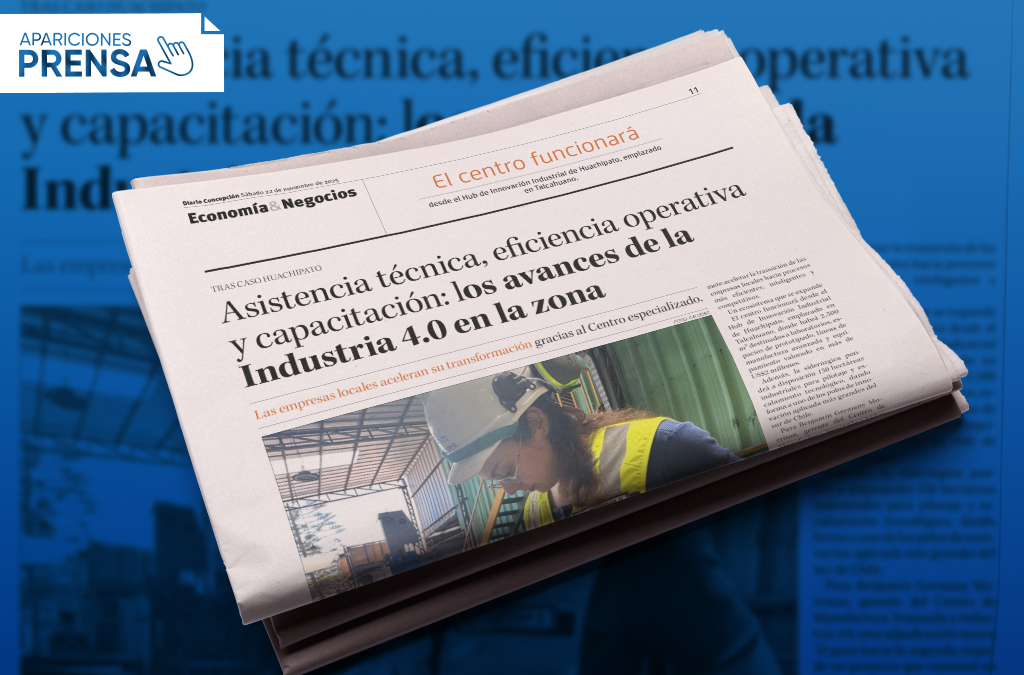 [Prensa] Asistencia técnica, eficiencia operativa y capacitación: los avances de la Industria 4.0 en la zona