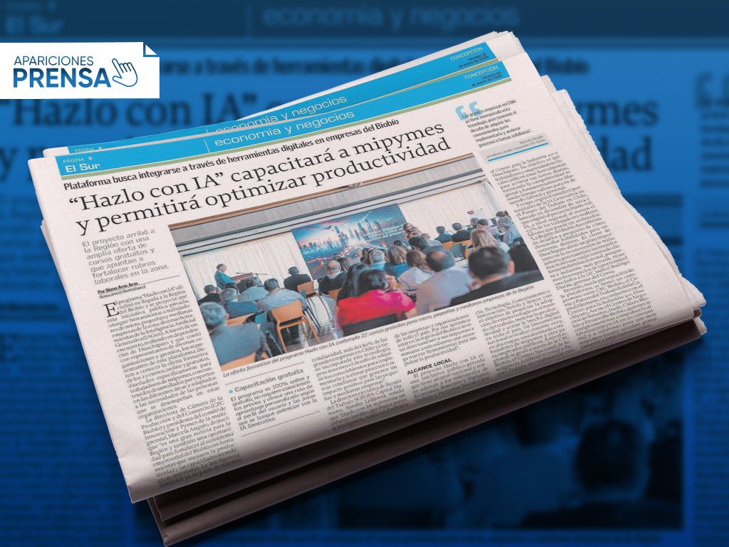 [Prensa] Hazlo con IA capacitará a mipymes y permitirá optimizar poroductividad